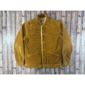 The Guilty Parties Wacko Maria Corduroy Duca Visconti Corduroy Jacket sz M Brown
